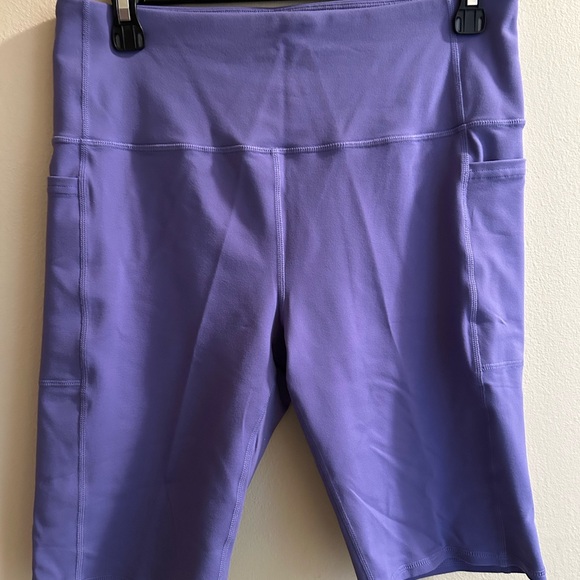 Skechers Pants - Skechers Women's Lavender Bike Shorts